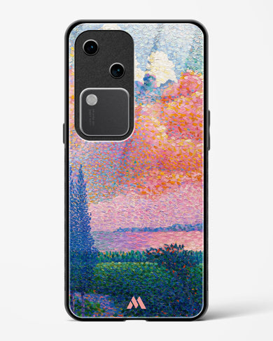 The Pink Cloud [Henri Edmund Cross] Glass Case Phone Cover (Vivo)