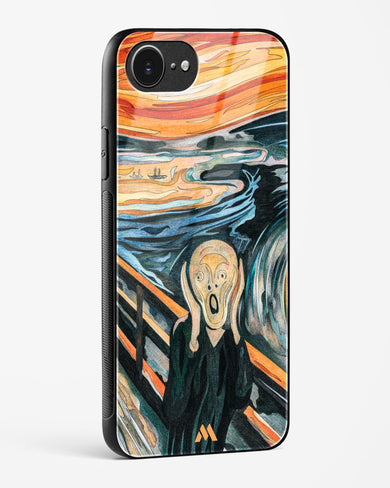 The Scream in Technicolor [Edvard Munch] Glass Case Phone Cover (Apple)