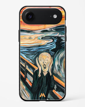 The Scream in Technicolor [Edvard Munch] Glass Case Phone Cover (Apple)