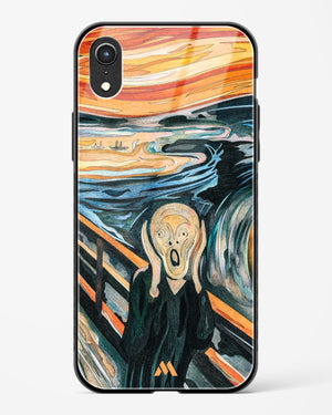 The Scream in Technicolor [Edvard Munch] Glass Case Phone Cover (Apple)