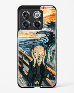 The Scream in Technicolor [Edvard Munch] Glass Case Phone Cover (OnePlus)