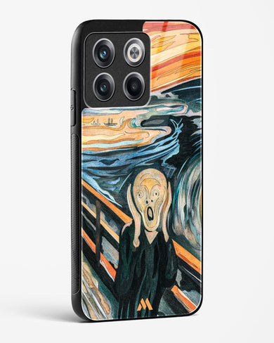 The Scream in Technicolor [Edvard Munch] Glass Case Phone Cover (OnePlus)