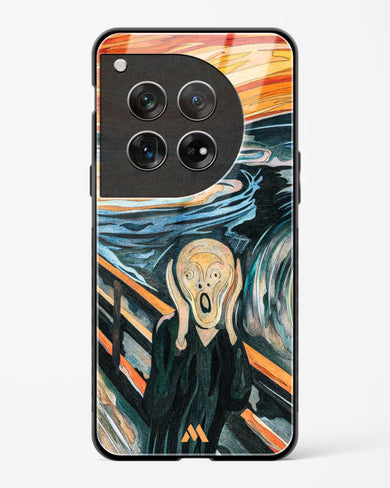 The Scream in Technicolor [Edvard Munch] Glass Case Phone Cover (OnePlus)