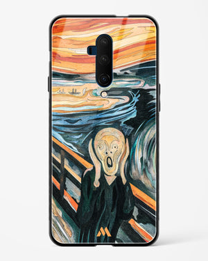 The Scream in Technicolor [Edvard Munch] Glass Case Phone Cover (OnePlus)