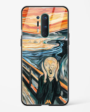 The Scream in Technicolor [Edvard Munch] Glass Case Phone Cover-(OnePlus)