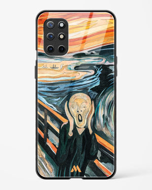The Scream in Technicolor [Edvard Munch] Glass Case Phone Cover (OnePlus)