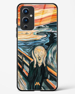 The Scream in Technicolor [Edvard Munch] Glass Case Phone Cover (OnePlus)