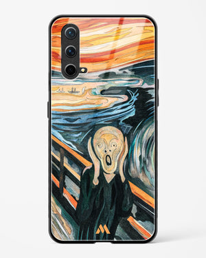 The Scream in Technicolor [Edvard Munch] Glass Case Phone Cover (OnePlus)