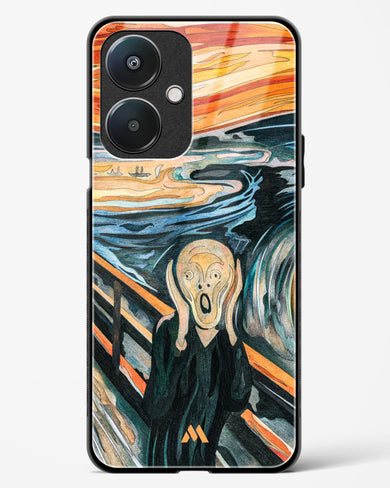 The Scream in Technicolor [Edvard Munch] Glass Case Phone Cover (Oppo)