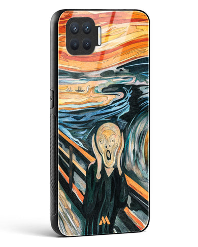 The Scream in Technicolor [Edvard Munch] Glass Case Phone Cover (Oppo)