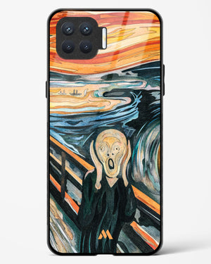 The Scream in Technicolor [Edvard Munch] Glass Case Phone Cover (Oppo)