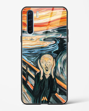 The Scream in Technicolor [Edvard Munch] Glass Case Phone Cover (Oppo)