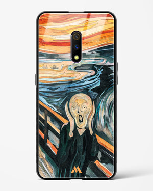 The Scream in Technicolor [Edvard Munch] Glass Case Phone Cover (Oppo)