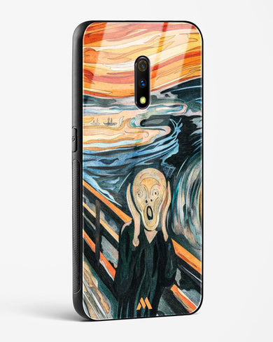 The Scream in Technicolor [Edvard Munch] Glass Case Phone Cover (Oppo)