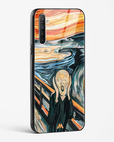 The Scream in Technicolor [Edvard Munch] Glass Case Phone Cover (Oppo)