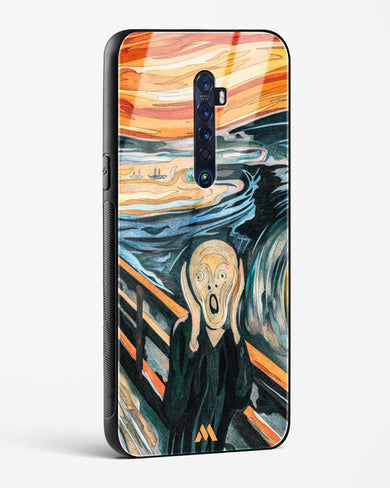 The Scream in Technicolor [Edvard Munch] Glass Case Phone Cover (Oppo)