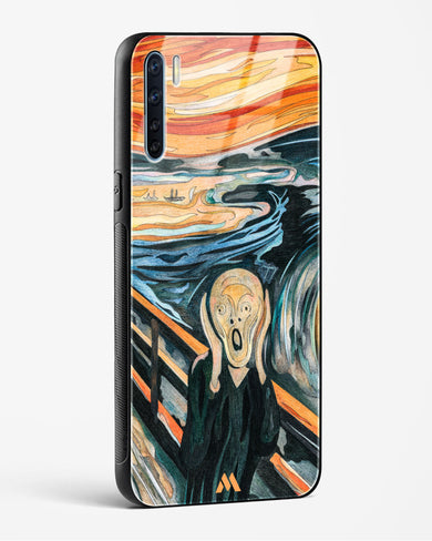 The Scream in Technicolor [Edvard Munch] Glass Case Phone Cover (Oppo)