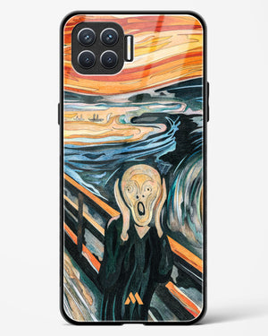 The Scream in Technicolor [Edvard Munch] Glass Case Phone Cover (Oppo)
