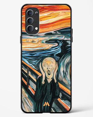 The Scream in Technicolor [Edvard Munch] Glass Case Phone Cover (Oppo)
