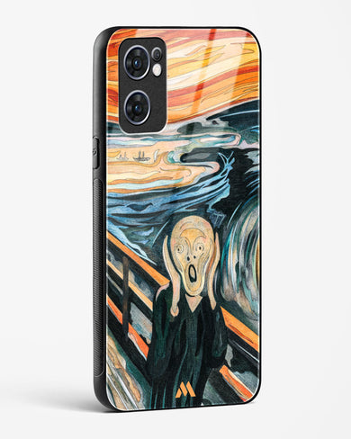 The Scream in Technicolor [Edvard Munch] Glass Case Phone Cover (Oppo)