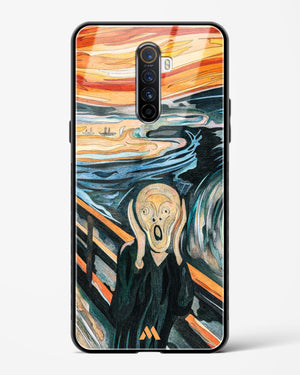 The Scream in Technicolor [Edvard Munch] Glass Case Phone Cover (Oppo)