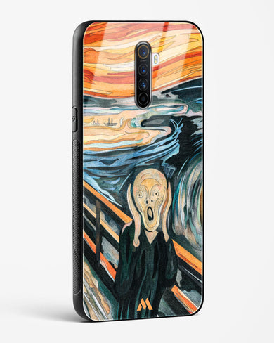 The Scream in Technicolor [Edvard Munch] Glass Case Phone Cover (Oppo)