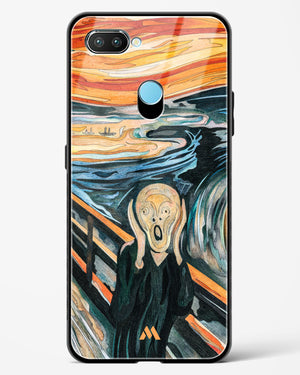 The Scream in Technicolor [Edvard Munch] Glass Case Phone Cover (Realme)