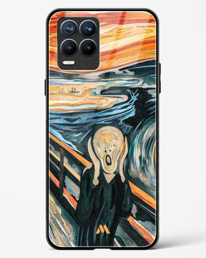 The Scream in Technicolor [Edvard Munch] Glass Case Phone Cover (Realme)