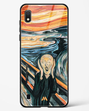 The Scream in Technicolor [Edvard Munch] Glass Case Phone Cover (Samsung)