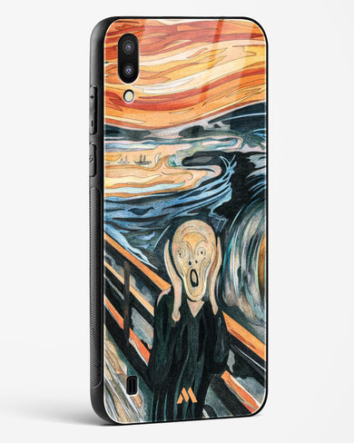 The Scream in Technicolor [Edvard Munch] Glass Case Phone Cover (Samsung)