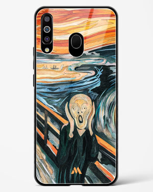 The Scream in Technicolor [Edvard Munch] Glass Case Phone Cover (Samsung)