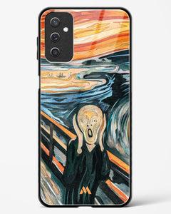 The Scream in Technicolor [Edvard Munch] Glass Case Phone Cover (Samsung)