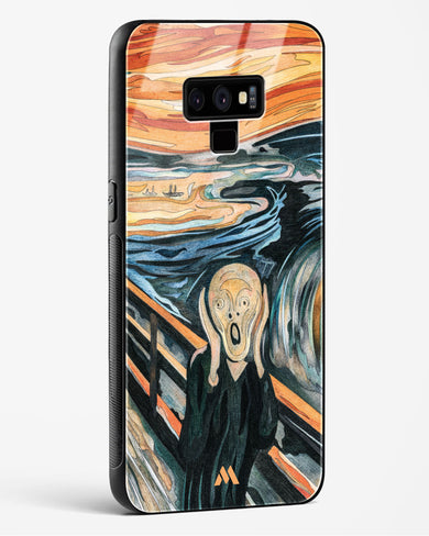 The Scream in Technicolor [Edvard Munch] Glass Case Phone Cover (Samsung)