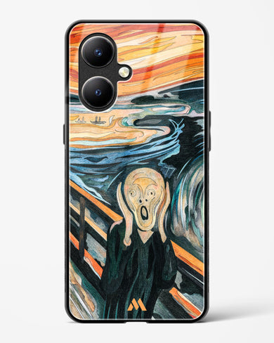 The Scream in Technicolor [Edvard Munch] Glass Case Phone Cover (Vivo)