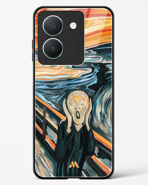 The Scream in Technicolor [Edvard Munch] Glass Case Phone Cover (Vivo)