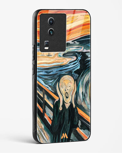 The Scream in Technicolor [Edvard Munch] Glass Case Phone Cover (Vivo)