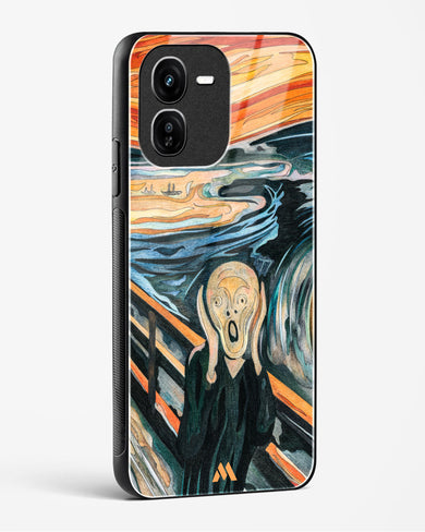 The Scream in Technicolor [Edvard Munch] Glass Case Phone Cover (Vivo)