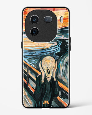 The Scream in Technicolor [Edvard Munch] Glass Case Phone Cover (Vivo)