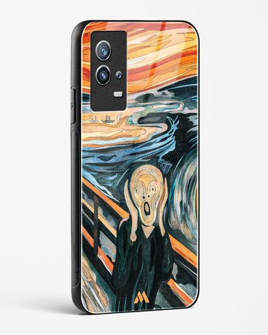 The Scream in Technicolor [Edvard Munch] Glass Case Phone Cover (Vivo)