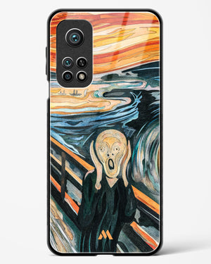 The Scream in Technicolor [Edvard Munch] Glass Case Phone Cover (Xiaomi)