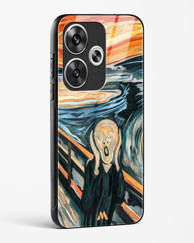 The Scream in Technicolor [Edvard Munch] Glass Case Phone Cover (Xiaomi)