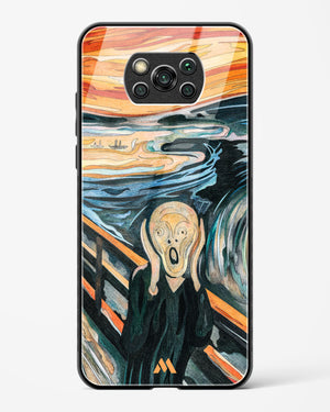 The Scream in Technicolor [Edvard Munch] Glass Case Phone Cover (Xiaomi)