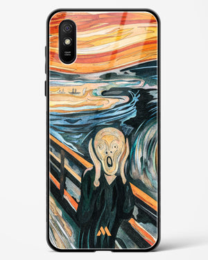 The Scream in Technicolor [Edvard Munch] Glass Case Phone Cover (Xiaomi)