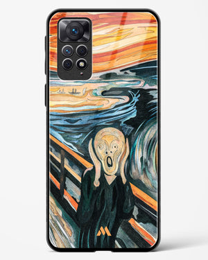 The Scream in Technicolor [Edvard Munch] Glass Case Phone Cover (Xiaomi)