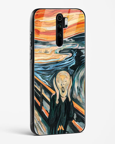 The Scream in Technicolor [Edvard Munch] Glass Case Phone Cover (Xiaomi)
