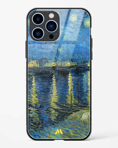 Starry Night Over the Rhone [Van Gogh] Glass Case Phone Cover (Apple)