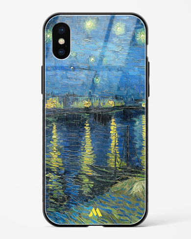 Starry Night Over the Rhone [Van Gogh] Glass Case Phone Cover (Apple)