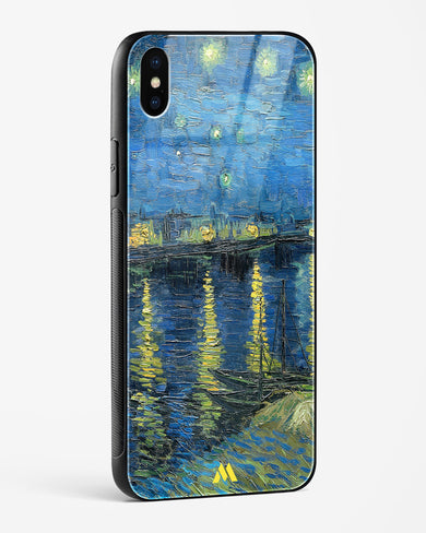 Starry Night Over the Rhone [Van Gogh] Glass Case Phone Cover (Apple)