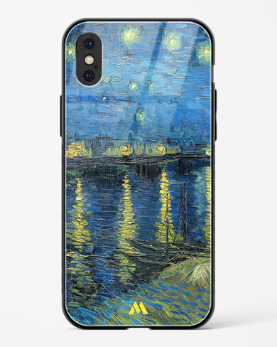 Starry Night Over the Rhone [Van Gogh] Glass Case Phone Cover (Apple)