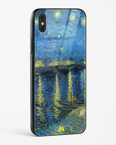 Starry Night Over the Rhone [Van Gogh] Glass Case Phone Cover (Apple)